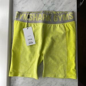Gym Shark Flex Shorts - Lime Green